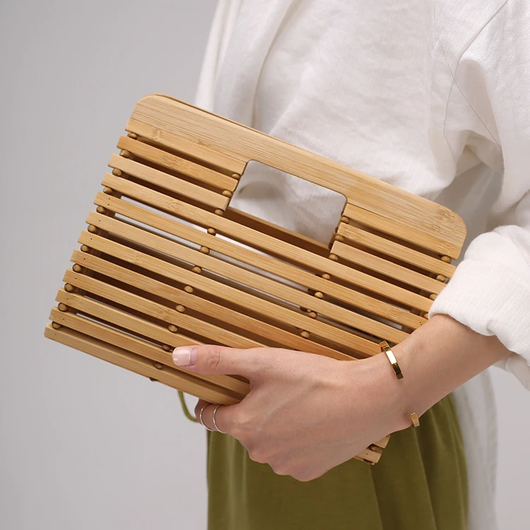 

Bamboo Fashion 2021 New Cheap Handmade Bamboo Handbags for Women