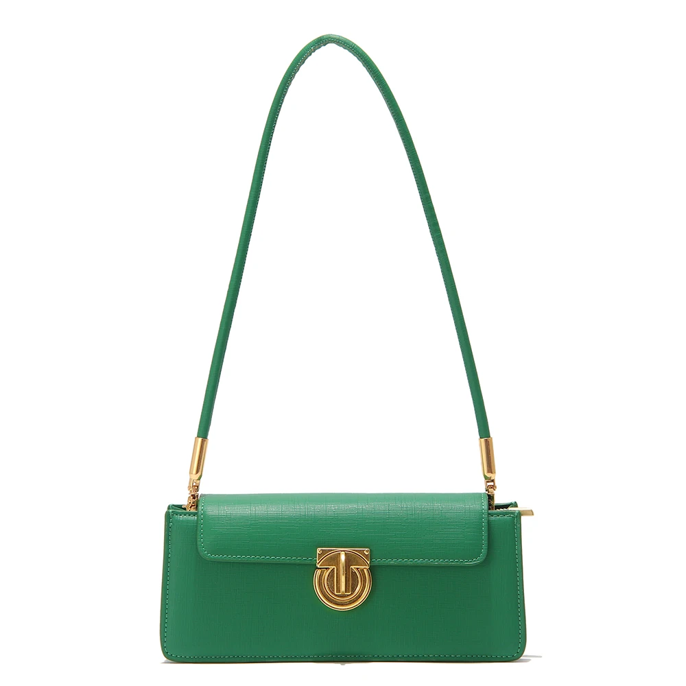 

2021 Hot Selling Product Messenger Bag Trendy Ladies Famous Brands Design Handbags Metal Lock Chain Female Bag Fashion YG21-1707, Beige, black, green,white