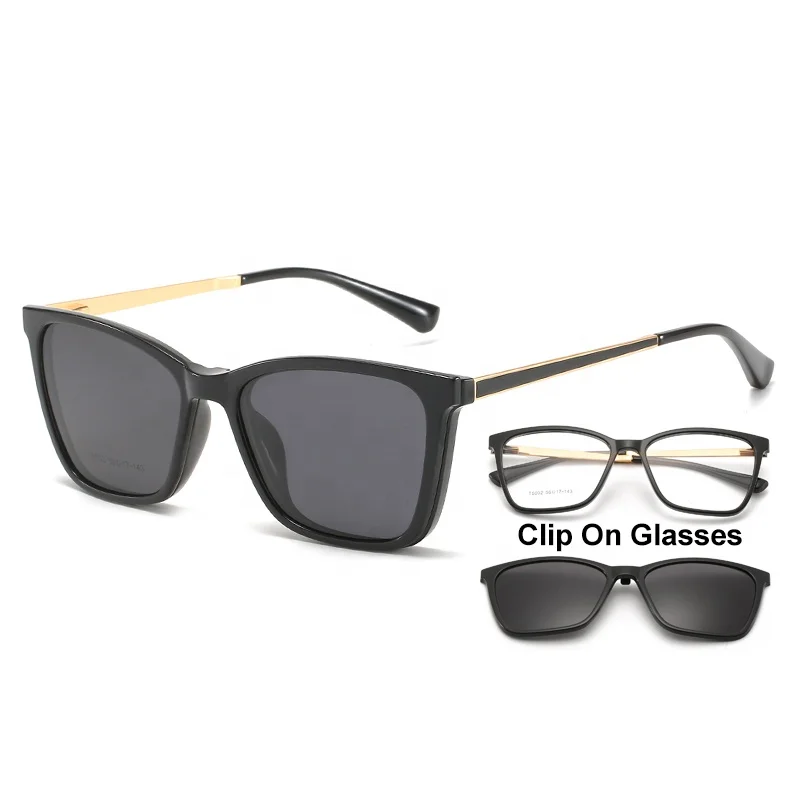 

Newest trend river optical designer high end men women driving magnetic clip on polarized sun glasses sunglasses