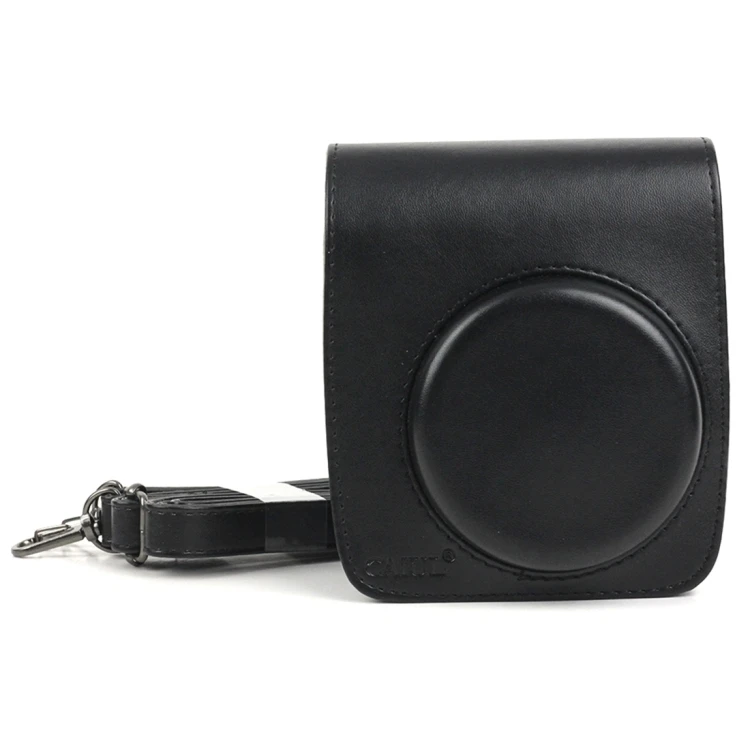 

High Quality Vintage Durable Full Body Camera PU Leather Case Bag Camera Bags with Strap for FUJIFILM Instax Mini 90