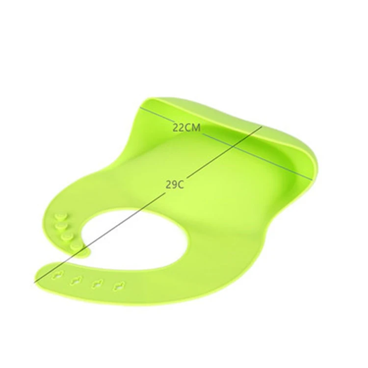 silicone rubber waterproof custom baby bibs