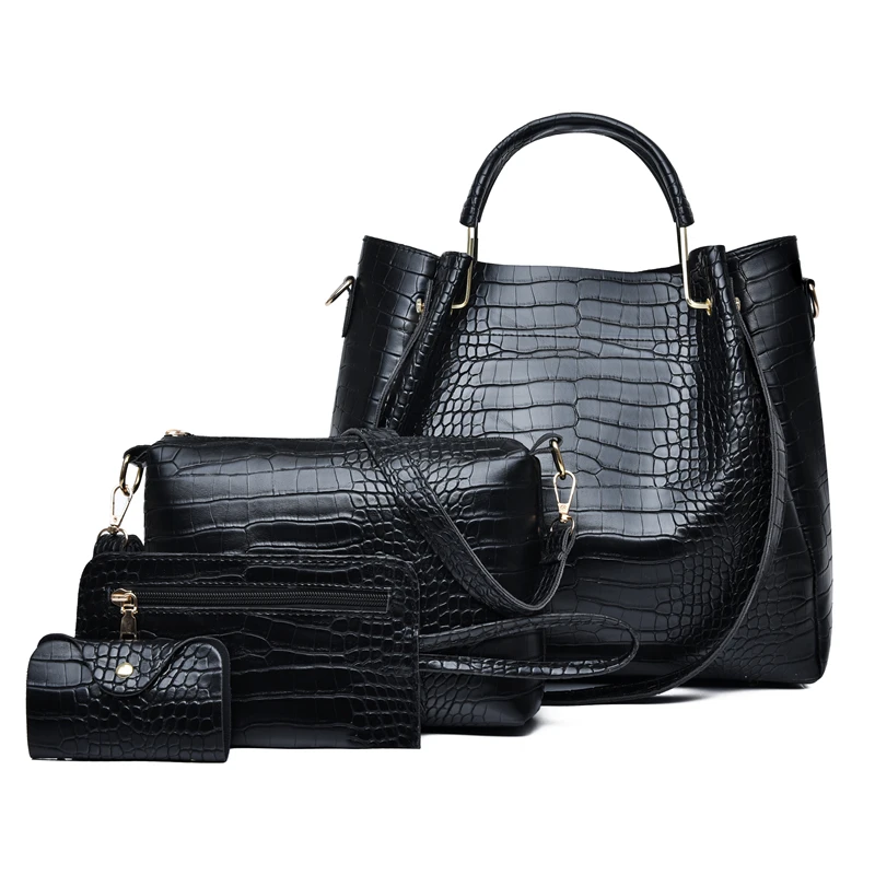 

Hot selling Luxury ladies shoulder sets women designer leather handbag ladies hand bag, 7 colors