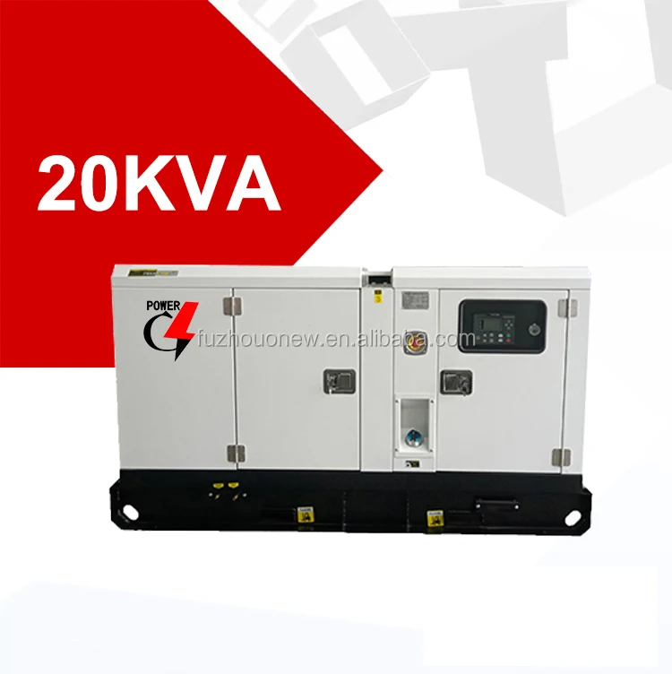 Iso Ce Certified 20kva 20kv 20 Kva 16kw 3 Phase 3cylinder Japan Kubota