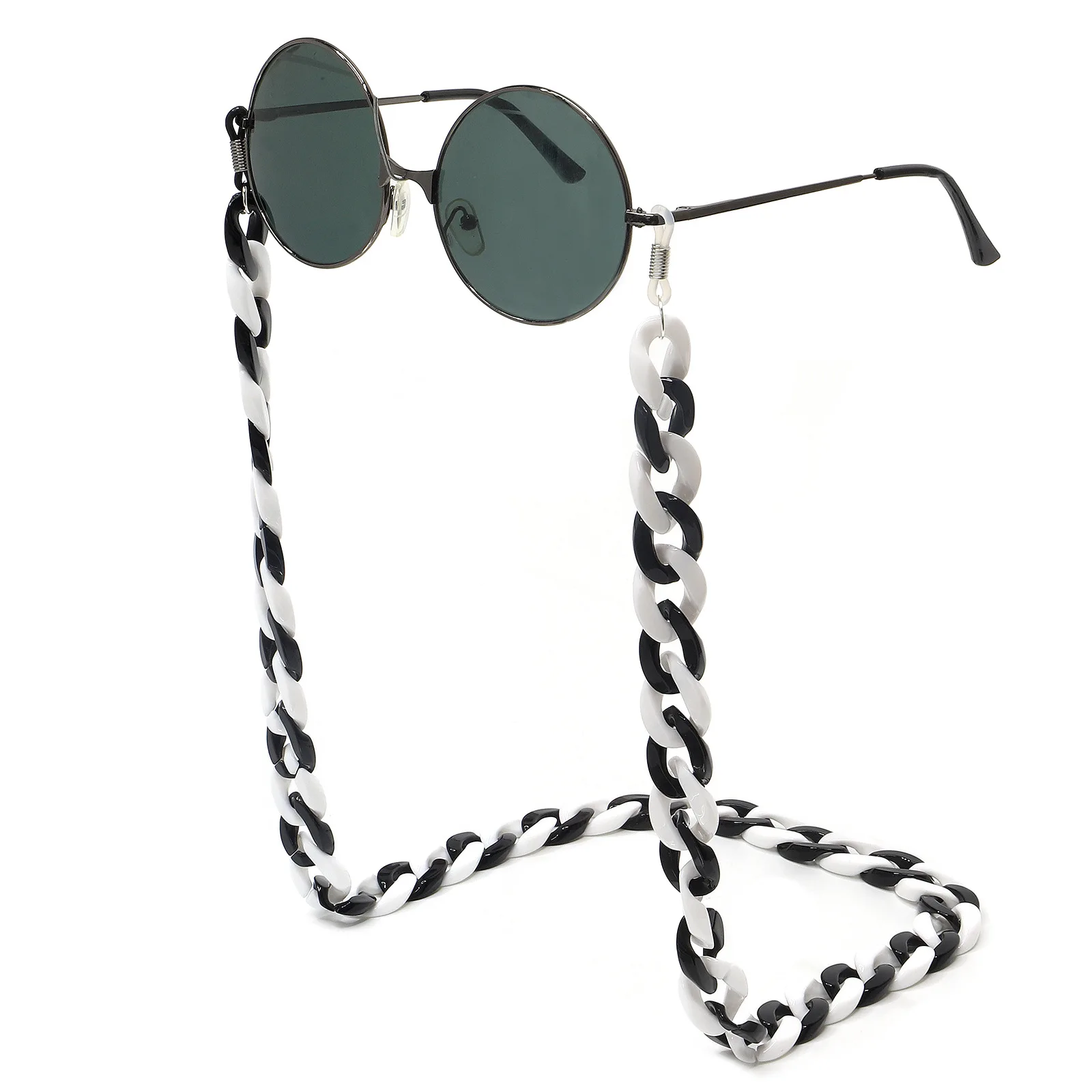 

Wholesale Leopard Acrylic Sunglasses Chain Women Reading Glasses Hanging Neck Chain