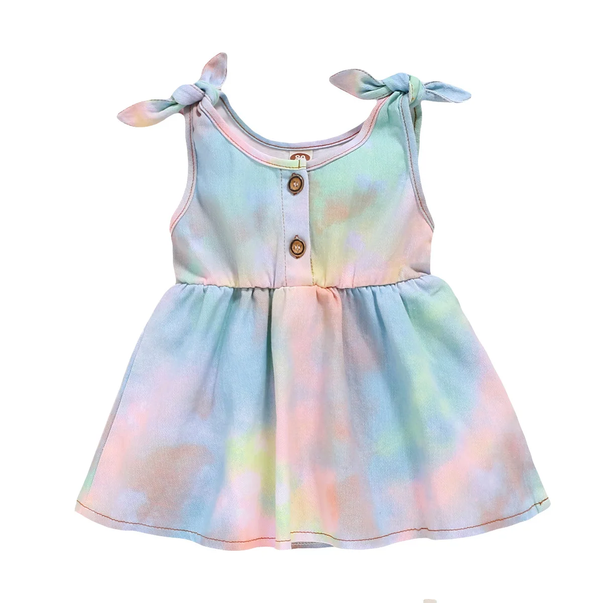 

Custom wholesale summer baby kids clothing summer girl dress for party
