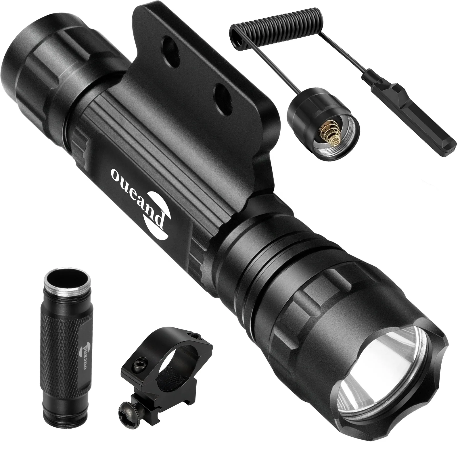 

6500k Led tactical flashlight USB rechargeable led hunting flashlight Portable torce led waterproof camping flashlight