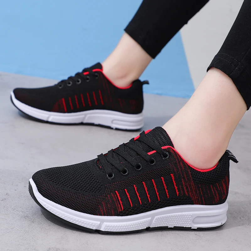 Shoes Woman Sneakers White Platform Trainers Women Shoe Casual Tenis ...