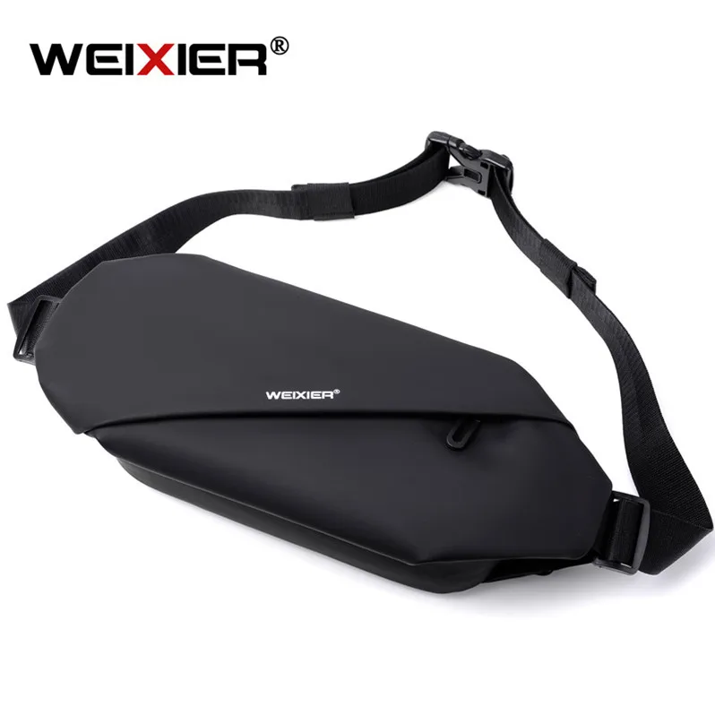 

W1048 Men's multifunctional small sports and leisure chest bag shoulder diagonal bag practical sports waist bag