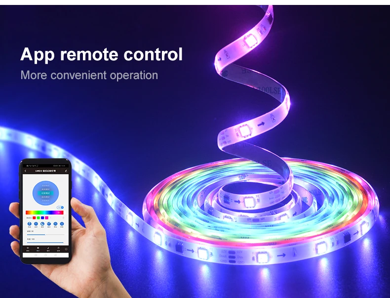 Yeelight obsid rgbic. App Smart Control ic led RGB Fireworks Light.