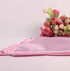 Custom pink special clear plastic zipper pouch bag