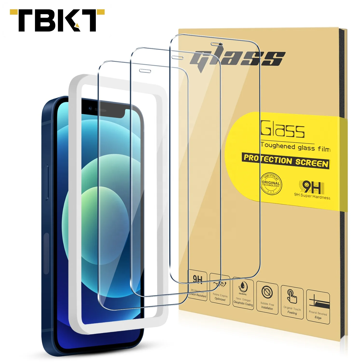 

Amazon for iphone 12 5.4 Mobile phone Screen Tempered glass 2.5D Screen protector 9H Screen protection glass