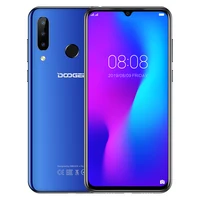 

Water-drop Screen 6.3 inch smartphone Doogee N20 4GB+64GB/16MP+8MP+8MP 4350mah cheap high quality Android 9.0 4G mobile