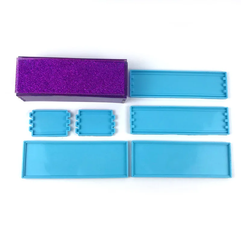 

C-0233 DIY New arrival domino box silicone mold, White