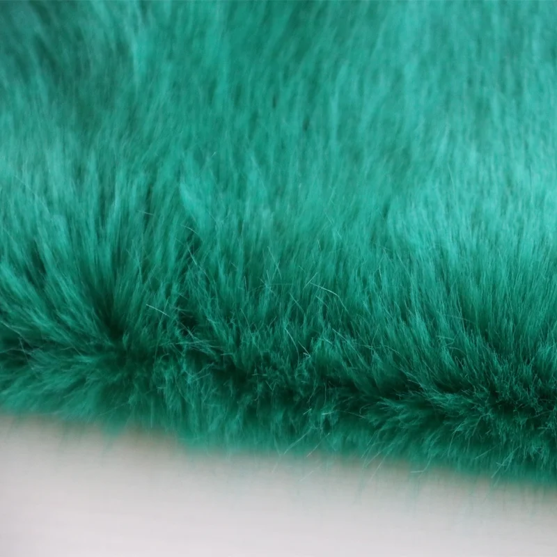 
High-grade Fake Rabbit Hair Fur Fabric Long Hair Faux Fur Fabric 