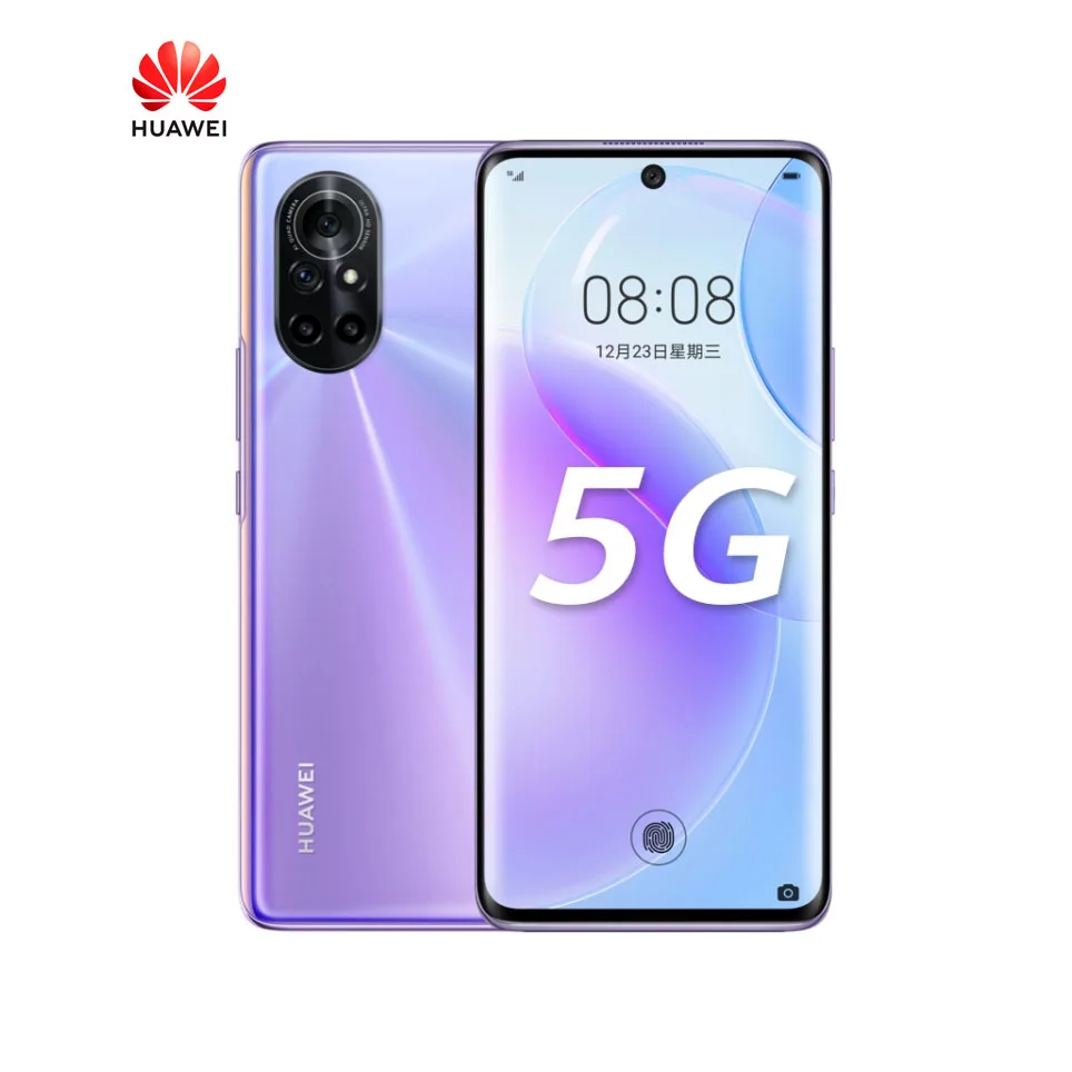 

New Arrival China Version 8GB 128GB Android 10 Quad Back Cameras Huawei nova 8 5G Cellphone