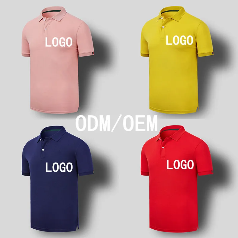 

OEM ODM Men's polo shirt Support small amount of customization, 12 colors