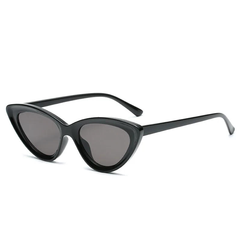 

UNOC Fashion 2021 Hot Sale Pink Cateye Small Frame Unisex Sunglasses Black Vintage Cat Eye Sunglasses, 8 colors