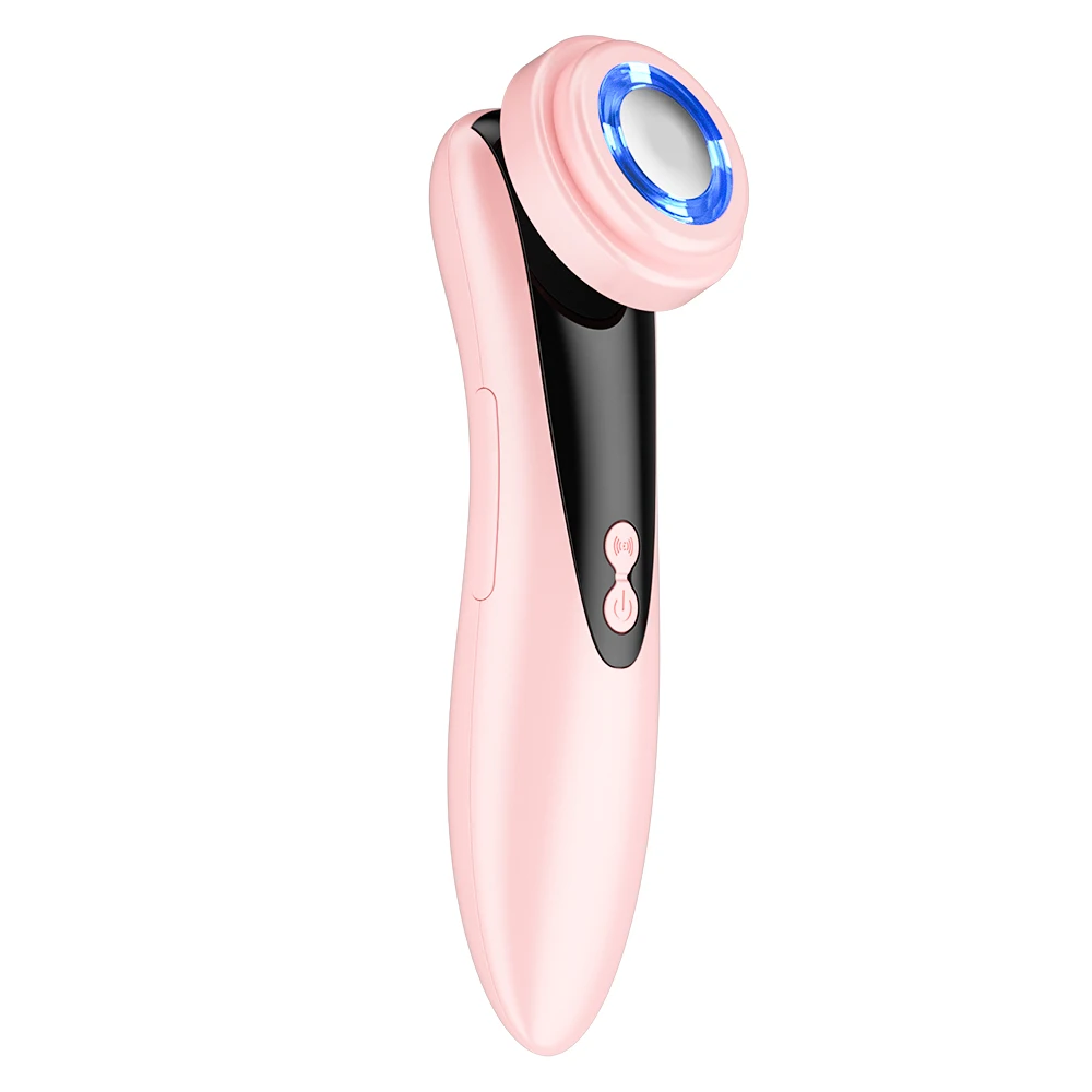 

2021 cool and warm face massager skin rejuvenation import instrument deep cleaning and face lifting device