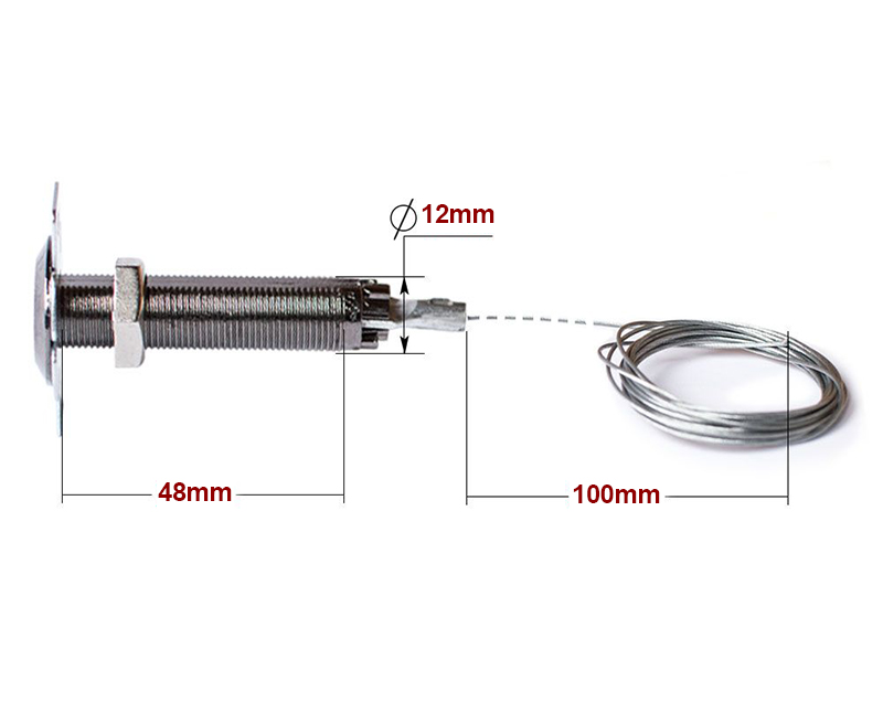 

Garage door release key door lock emergency key release