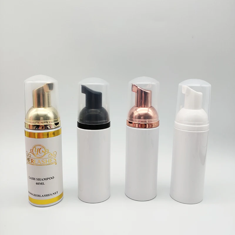 

Lash Extension Shampoo 60Ml Eyelash Shampoo With Pink Shampoo Bottle