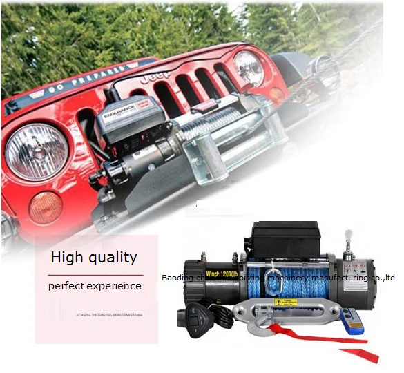 12v 24v Auto SUV elektrische Winde 8000lb 9500lb 12000lb 20000lb 4x4 im ...