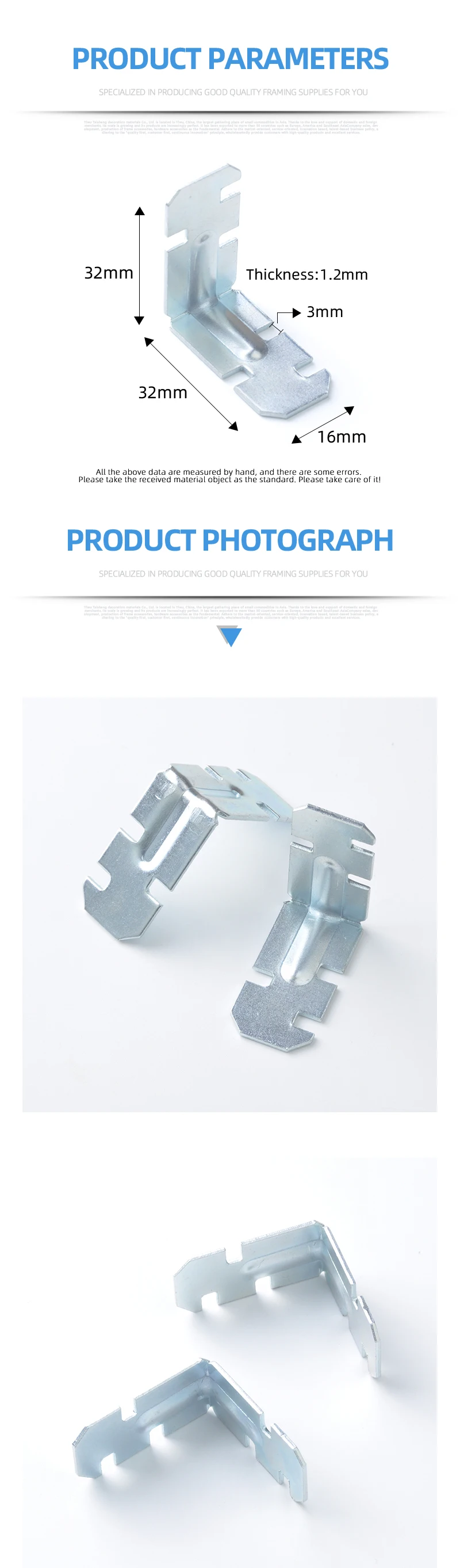 Picture Frame Corner Connector Fittings Buy Connecting Fitting