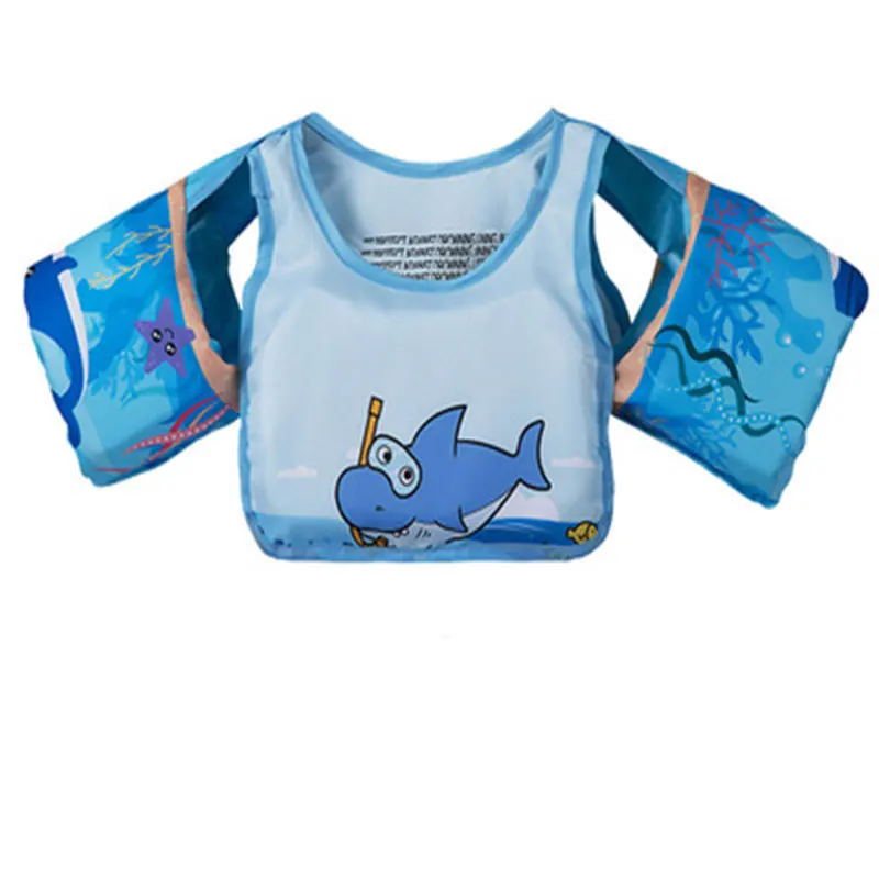 

Cartoon Print Foam Swim Kids Vests Puddle Jumper Water Park Swimming Vest For Children