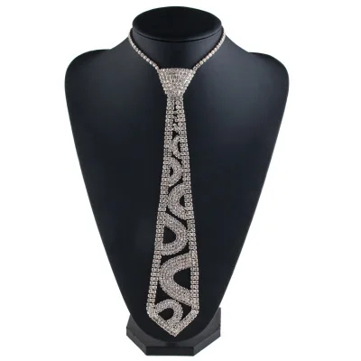 

B16025A 2021 Hot product Accessories sexy crystal sequin necklace, Gold, silver