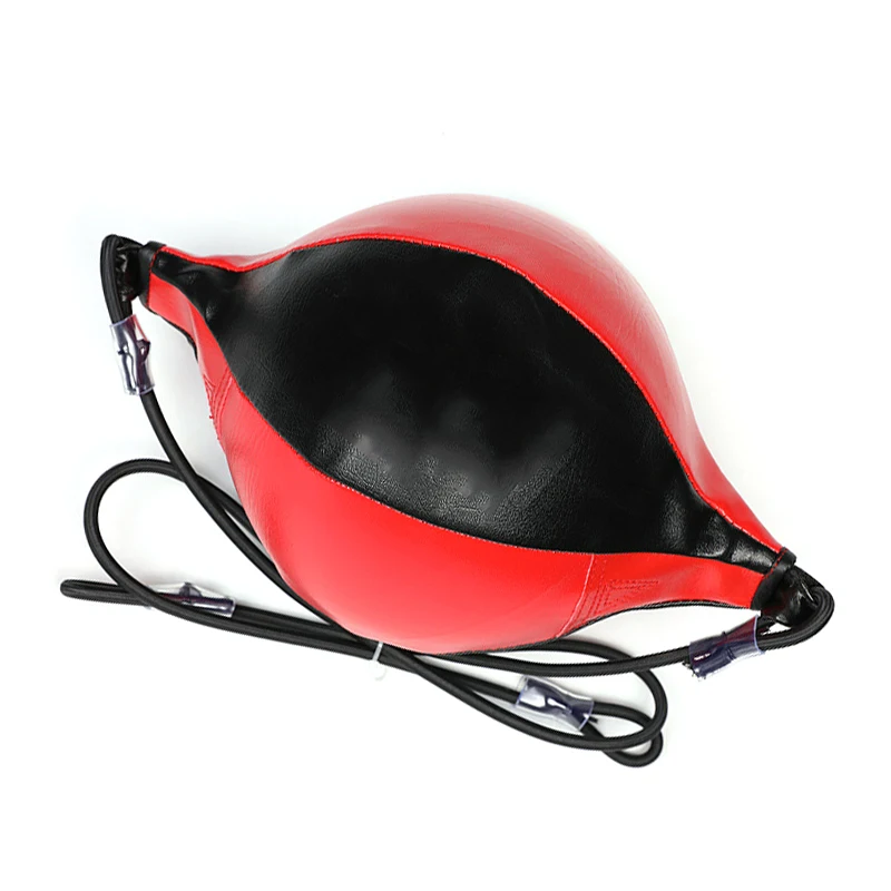 

Floor to Ceiling Rope Double End Bag Speed Ball for Boxing, Black, red, black/red, black/white, black/blue or customized colors