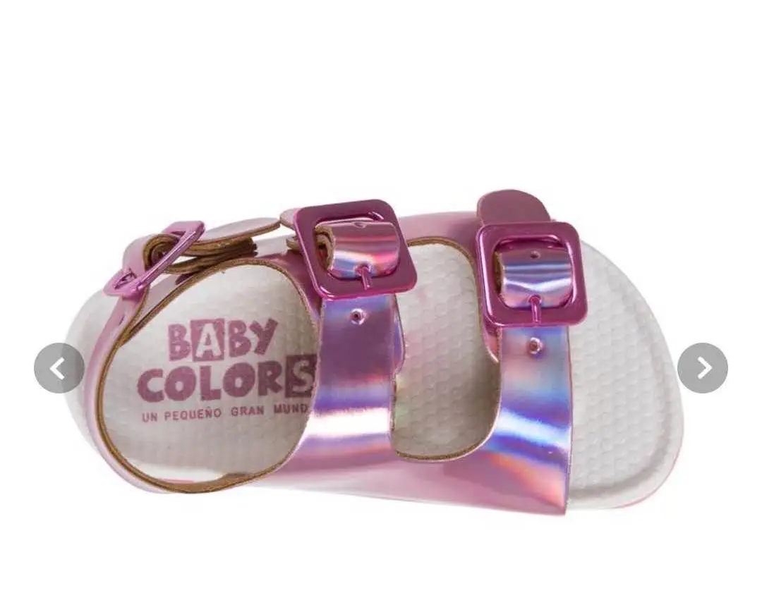 

Cute Baby Shoes Summer Sandals Kid Candy Colors Leather Strap Sandals Baby Lovely Girls shoes, White/plum/beige/silver