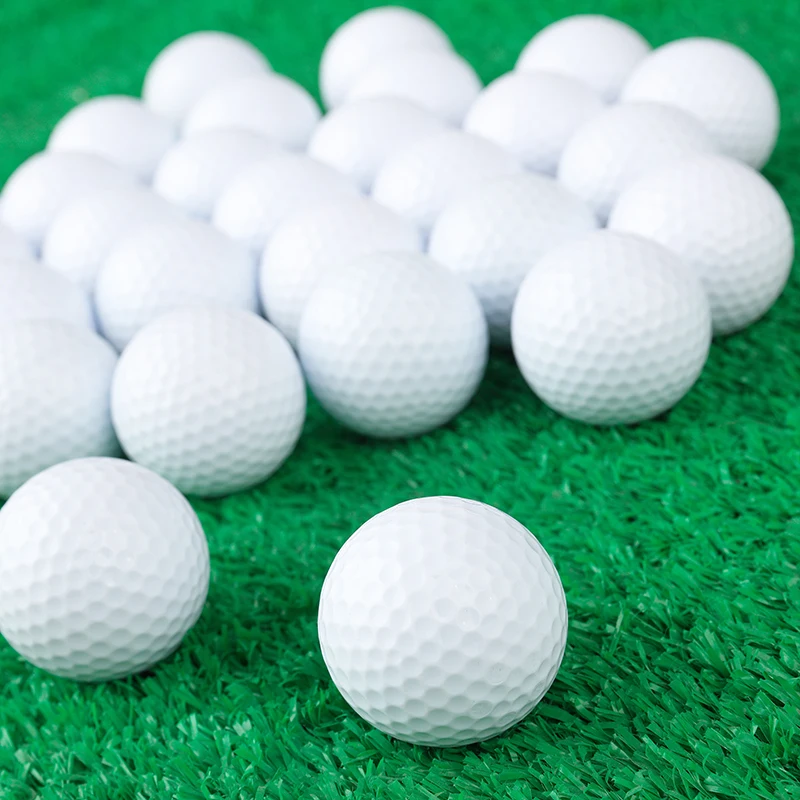 2 Layer Custom Logo Bulk Cheap Golf Practice Ball White Blank Golf