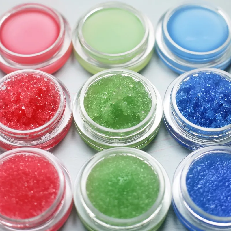 Wholesale 2 in 1 Lip Scrub and Lip Balm Set Private Label Organic Vegan Lip Moisturizing Hydrating Exfoliating