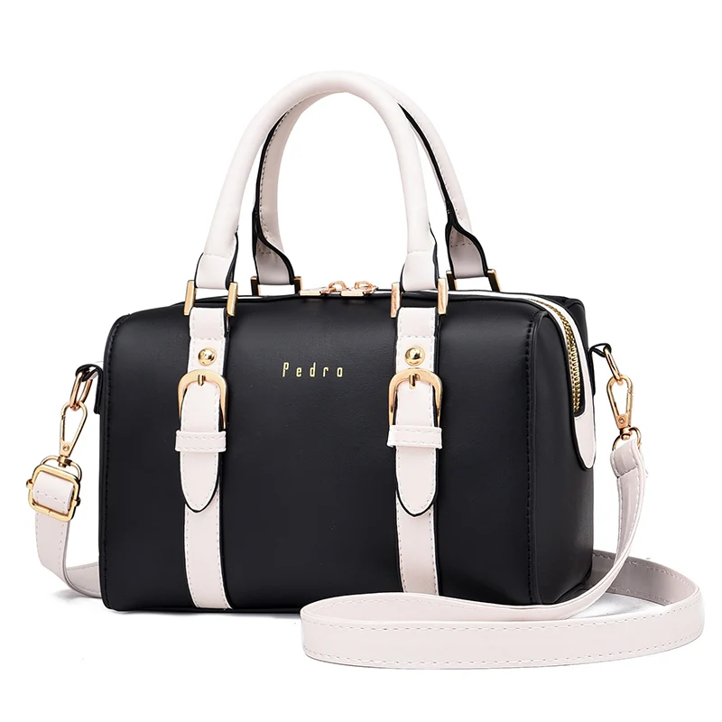 

2022 new fashion Boston ladies hand bags cross body bag large capacity shoulder bags leather ins wholesale custom women handbags