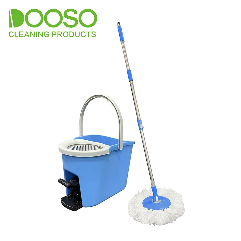 

360 degree foot pedal magic spin mop microfiber cleaning spin mop bucket, Customized color