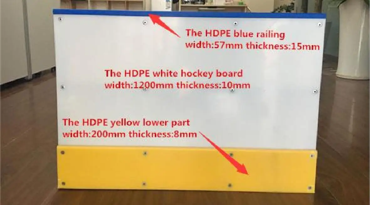 Indoor Plastic Synthetic Ice Rink Panels Boards Ice Rink Product ...