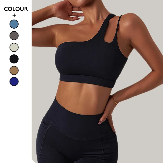 New Plus Size Women's Sports Bra Custom Logo Workout Crop Gym Vest Breathable Seamless Yoga Fitness Underwear Wholesale
