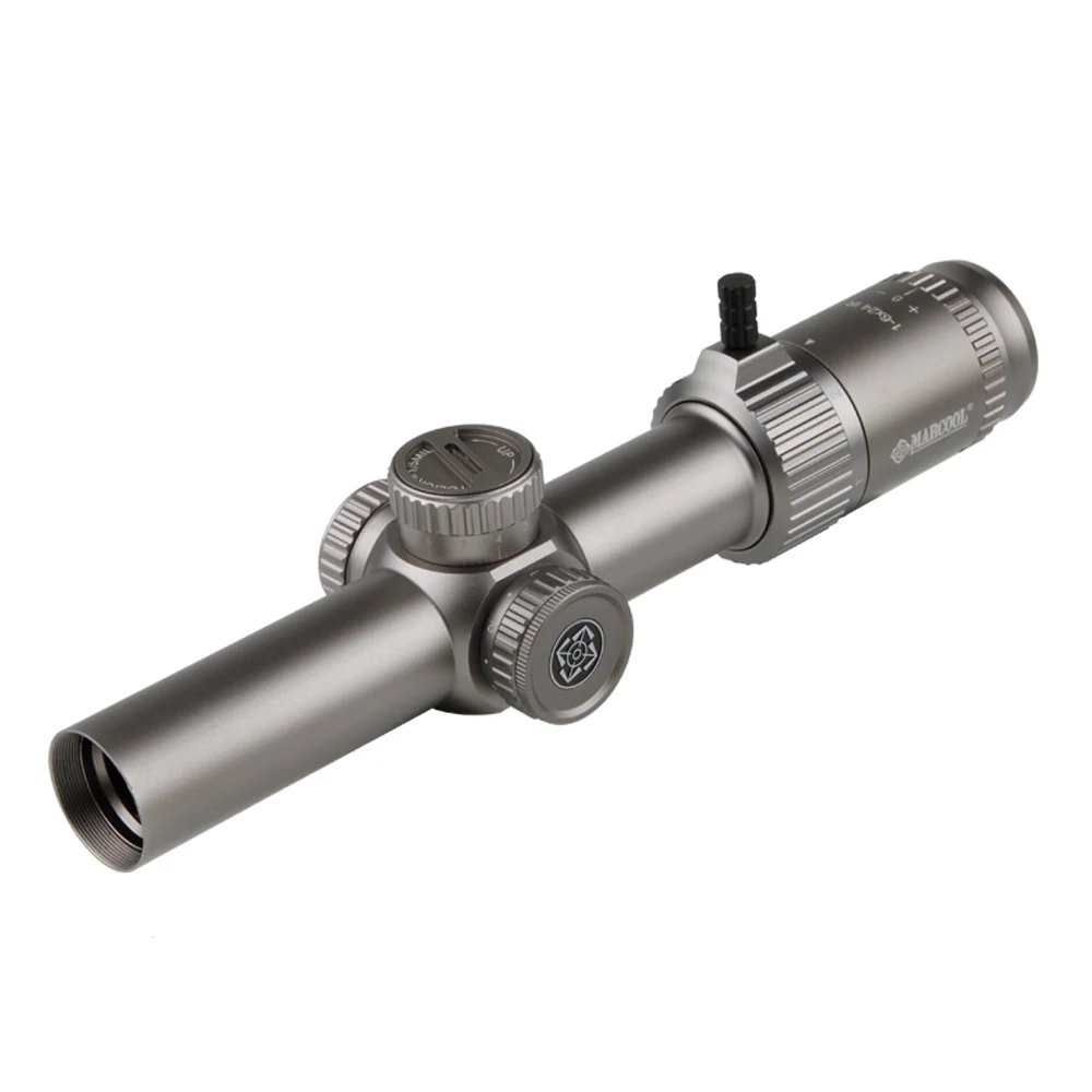 

Marcool 1-6X24 IR Illuminated Silver Tactical telescope for air gun Hunting