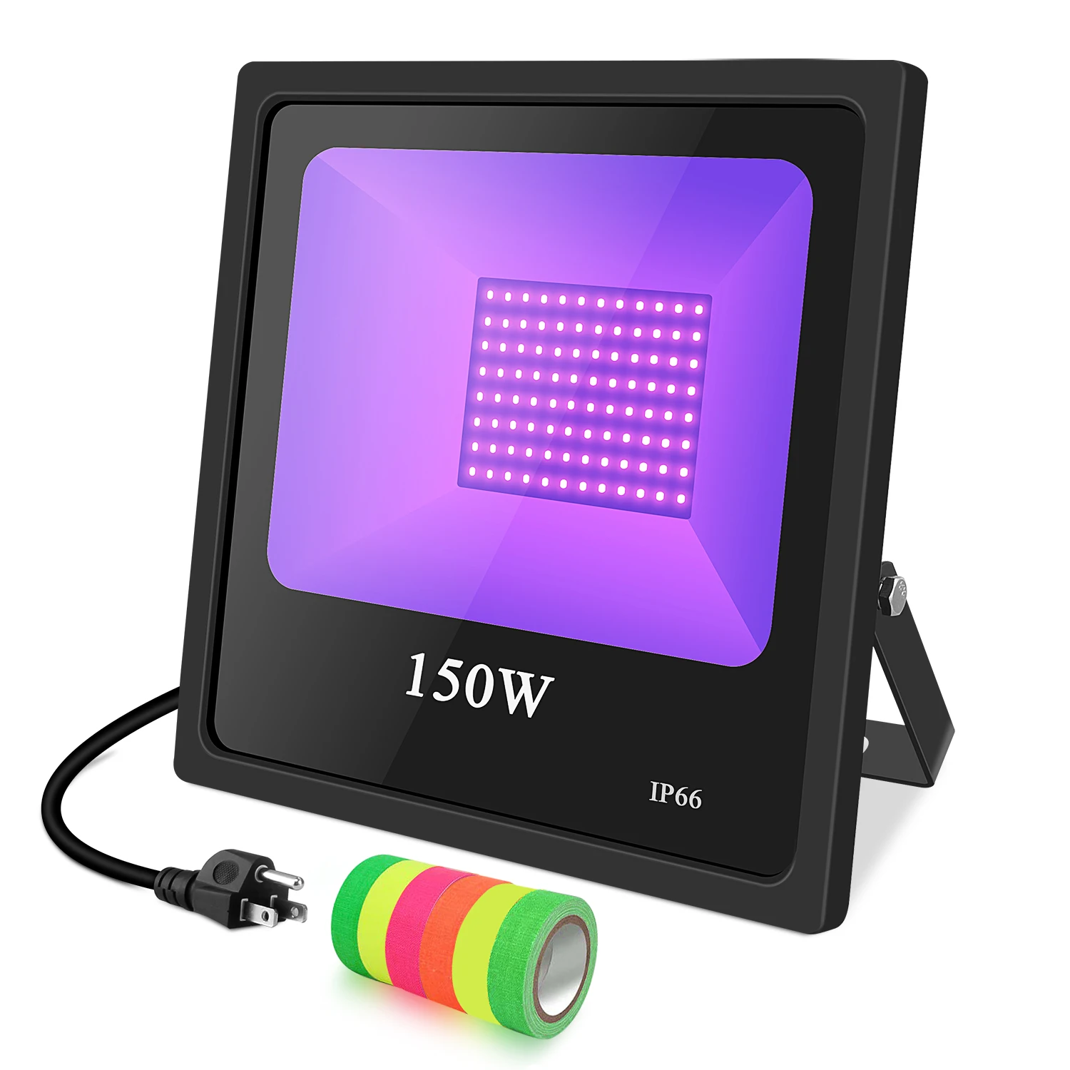 

No Harm 400-410nm 80w 100w 150w Uv Led Flood Light For Party Disco Bar