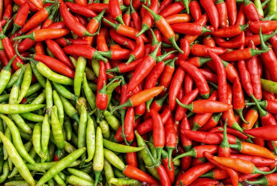 Various brands of chiles curtidos on display