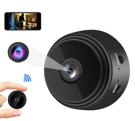 

2021 new arrivals A9 Night Vision Nanny Camera Wireless Hidden Spy 1080P Mini Camera Portable Home Wifi video0 hidden Cameras