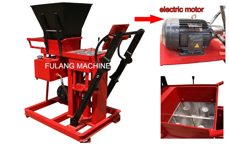 Ecological clay interlocking hydraulic Brick Making Machine PLANS build your own 