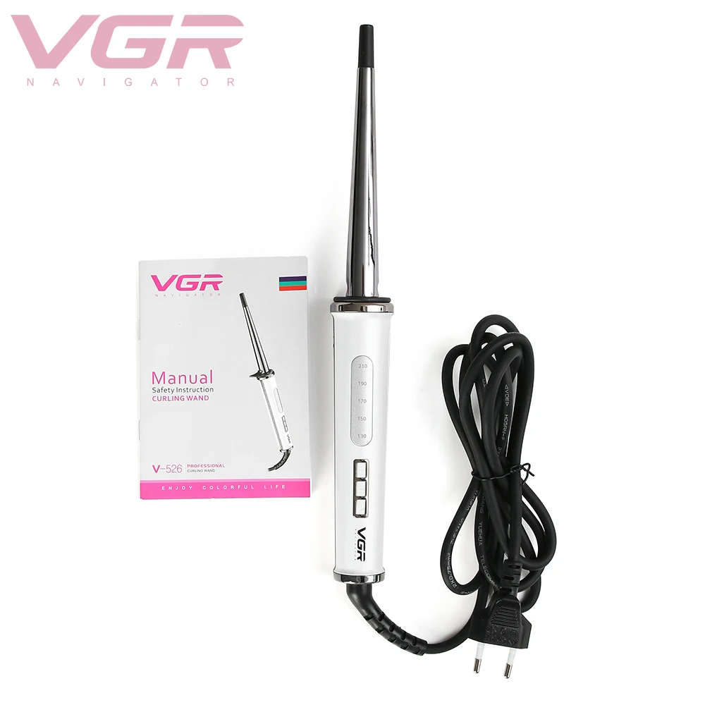

VGR Factory direct electric auto hair curler new design hair curling machine Women ceramic curling iron, Customized