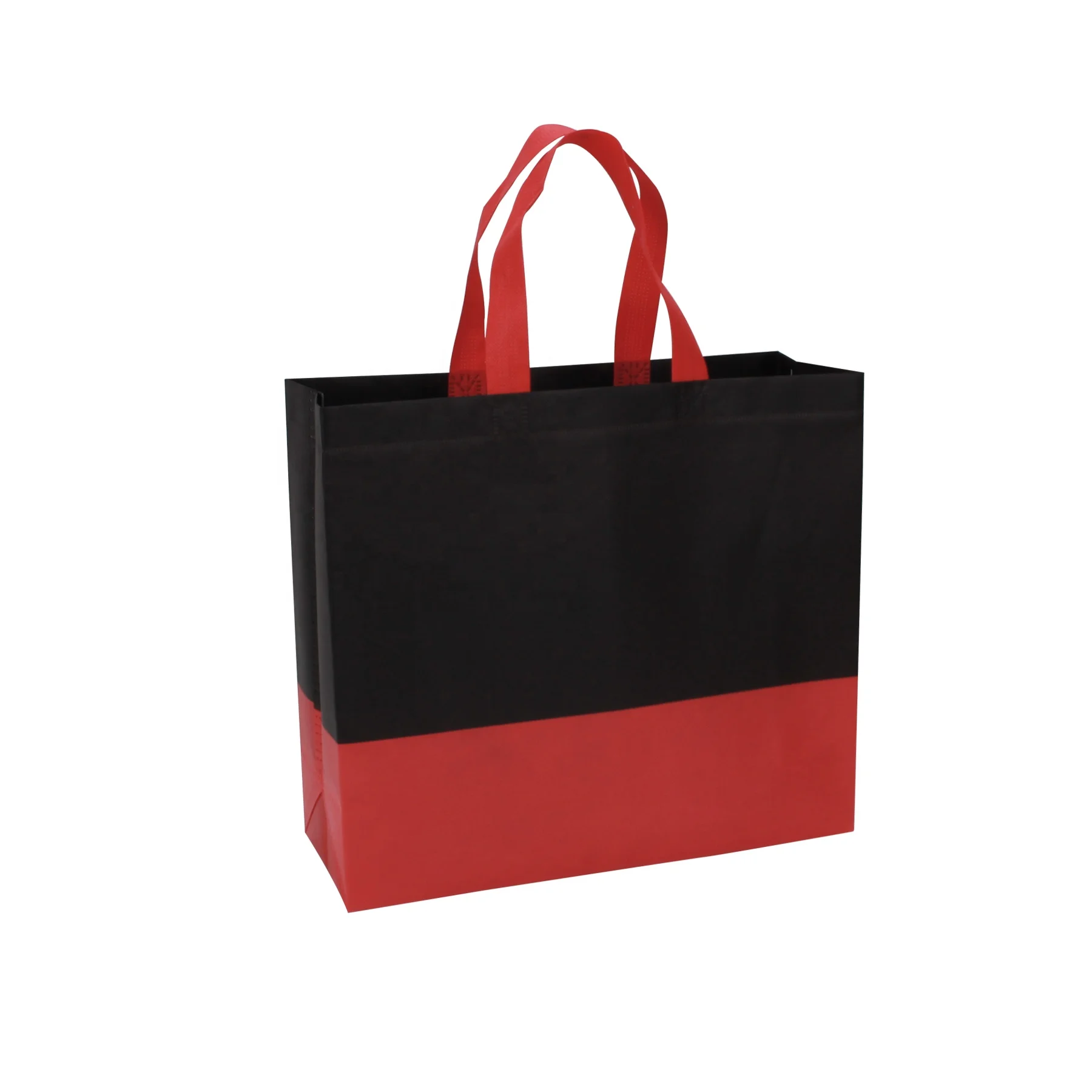 

Professional OEM/ODM Non-woven loop handle laminated pp nonwoven shoppor Bag