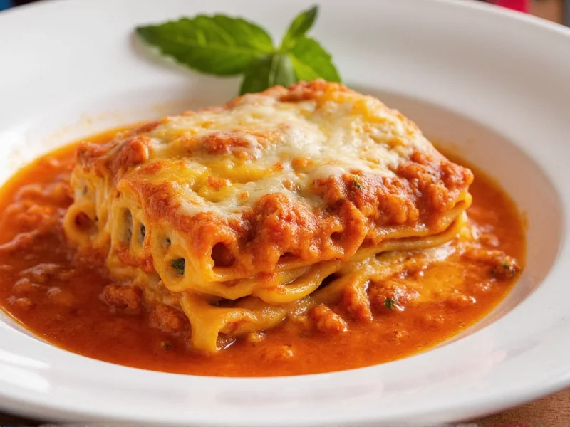 Classic Lasagna Soup Recipe: Easy Homemade Version