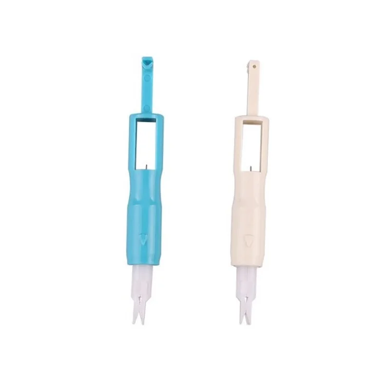 

New Design Plastic Sewing Accessory Automatic Thread Device Needle Threader for Sewing Machine, May vary to the stock