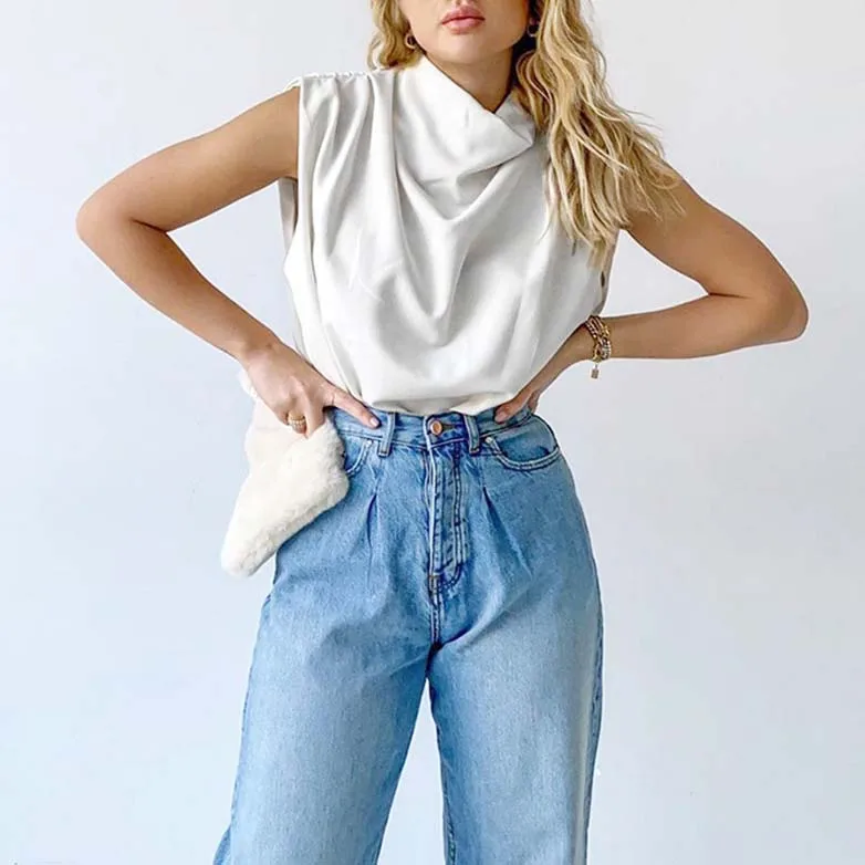 

FS0906D 2020 summer women Fashion sleeveless tops