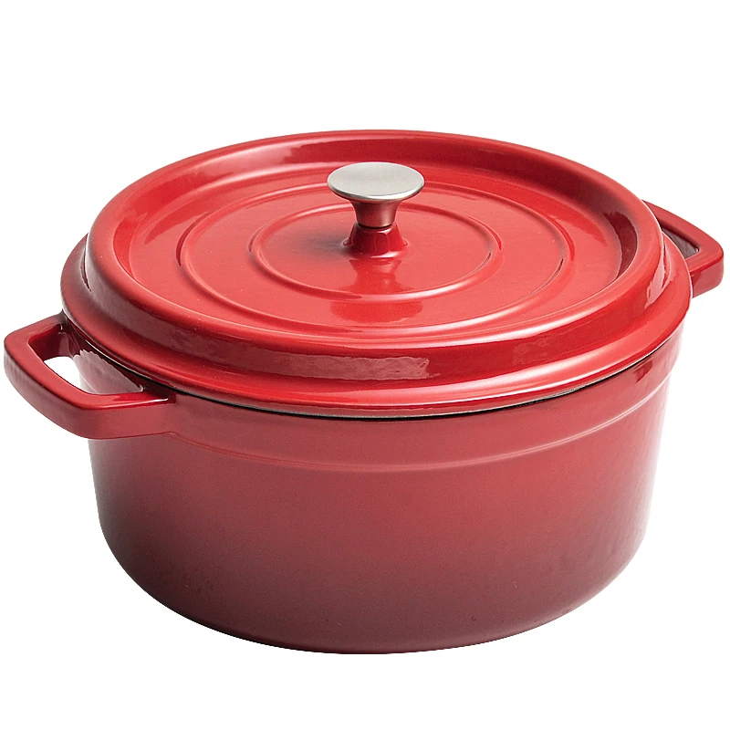 

Export Quality Enamel Cast Iron Pan Enamel Uncoated Non-Stick Cooker For Home Use, Customized color