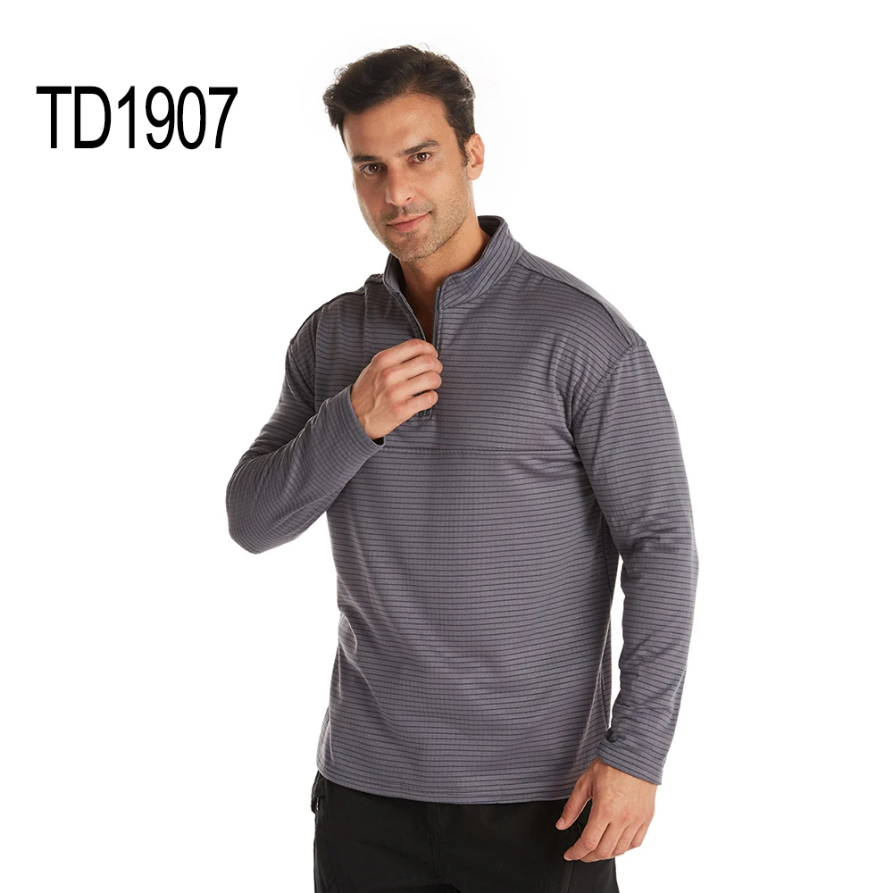 

Men's Breathable Fleece Shirt Army Tactical Combat Shirt Hiking Hunting Military Autumn Winter Body Warmer Inner Shirt Pullover