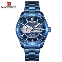 

Quality Naviforce 9157 Stainless Steel Brand Men Watch Luxury Quartz Watches for Man Sorce Factory