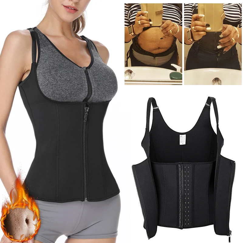 

Body Shapes Neoprene Sauna Sweat Vest Waist Trainer Slimming Trimmer Fitness Corset Workout Thermo Modelling Strap Shapewear